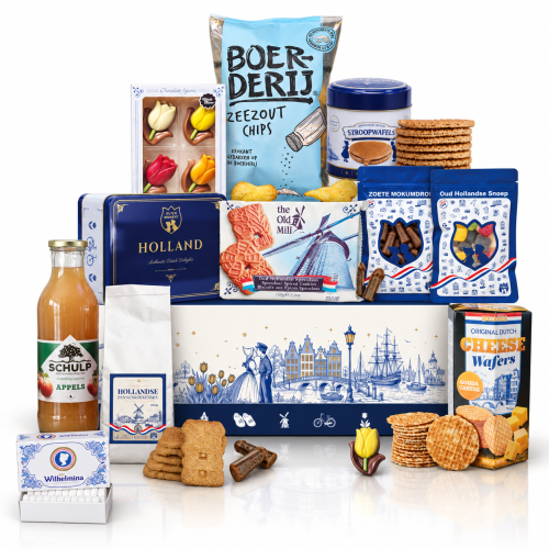 Dutch Moment Classic Kerstpakket  - Hollands Cadeaupakket  - Hollandse Lekkernijen