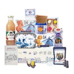 Cadeaupakket -  Holland nr 13 - Pakket met boek "Kookboek van Amsterdam" en diverse Hollandse lekkernijen 