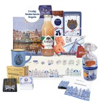 Holland Pakket - Welcome to Holland - Cadeaupakket - Kerstpakket - Geschenkpakket - Pakket met diverse Hollandse lekkernijen en cadeautjes
