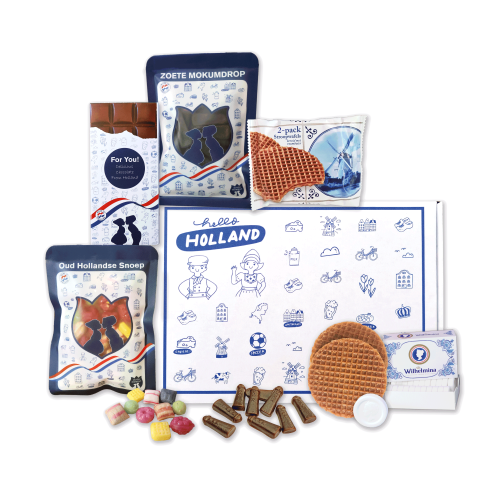 Cadeaupakket Dutch Moment  brievenbuspakket - Kerstpakket - Hollandse cadeautjes