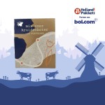 Holland cadeaupakket XXL nr 5 met 2 talig Holland boek | Hollandse cadeautjes | Pakket met diverse Hollandse lekkernijen