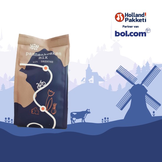 Cadeaupakket - Holland nr 2 - pakket met diverse Hollandse lekkernijen en Hollandse cadeautjes Cadeaupakket - Holland nr 2 - pakket met diverse Hollandse lekkernijen en Hollandse cadeautjes