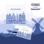 Holland cadeaupakket XXL dutch delights met 2 talig Holland boek | Hollandse cadeautjes | Pakket met diverse Hollandse lekkernijen