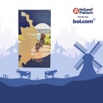 Holland cadeaupakket XXL nr 5 met 2 talig Holland boek | Hollandse cadeautjes | Pakket met diverse Hollandse lekkernijen