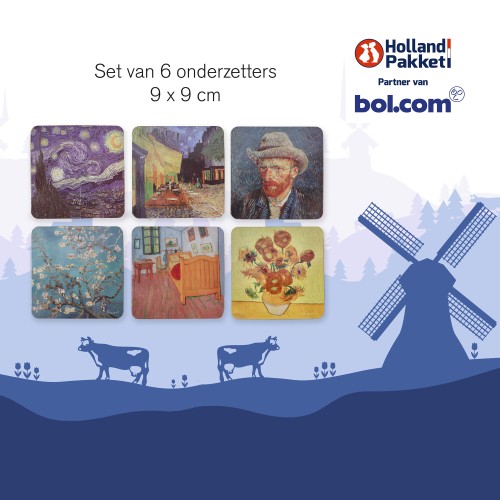 Van Gogh Cadeaupakket – Hollandse lekkernijen & Van Gogh cadeaus 