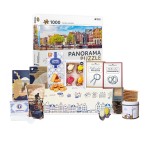 Holland Pakket 3 - Cadeaupakket - Kerstpakket - Geschenkpakket - Pakket met Amsterdam Grachtenhuis Puzzel en diverse Hollandse lekkernijen en cadeautjes