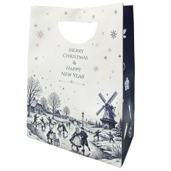 Dutch Moment Hollands Lichtpuntje – Cadeautas met LED-huisje & Hollandse lekkernijen