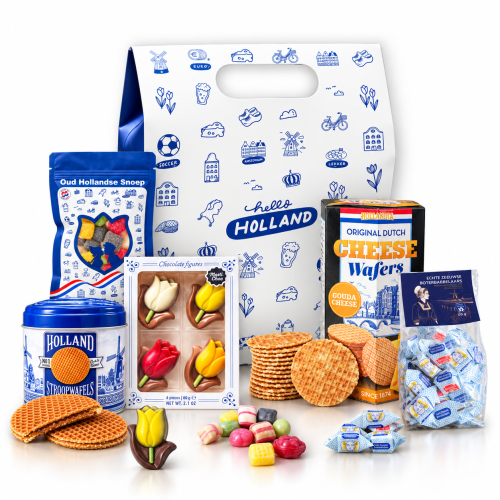 Dutch Moment – Hollandse Smaken – Cadeautas met Hollandse lekkernijen