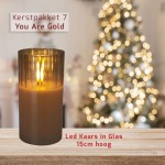 Kerstpakket Cadeaupakket  - You are Gold - Met led kaars