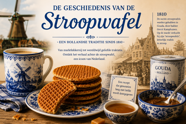 De geschiedenis van de stroopwafel | Van Goudse lekkernij tot wereldwijd icoon