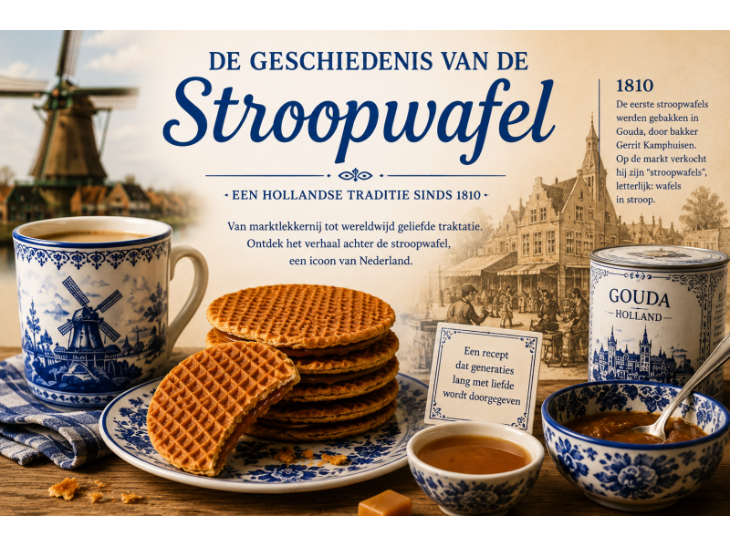 De geschiedenis van de stroopwafel | Van Goudse lekkernij tot wereldwijd icoon