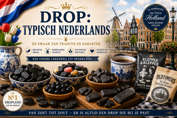 Drop: typisch Nederlands | Waarom Nederlanders zo dol zijn op drop