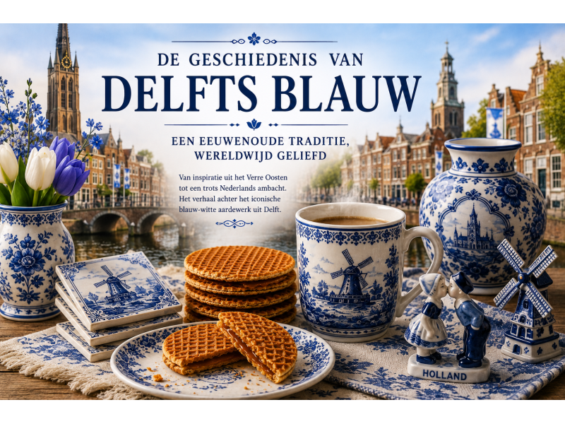 De geschiedenis van Delfts Blauw | Het beroemde Nederlandse aardewerk