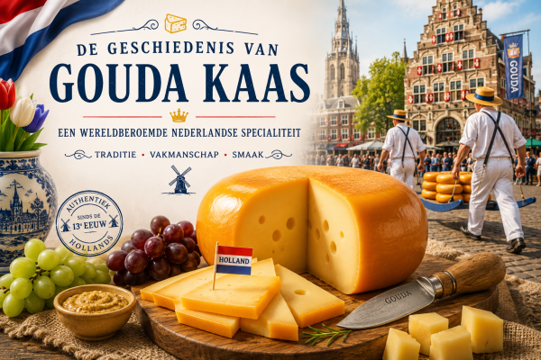 De geschiedenis van Gouda kaas | Wereldberoemde Nederlandse specialiteit