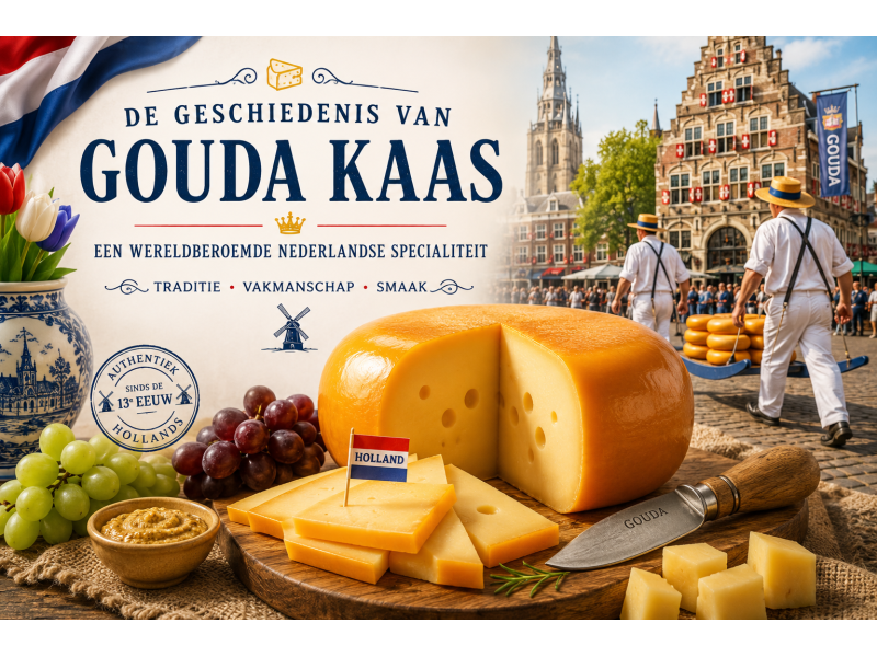De geschiedenis van Gouda kaas | Wereldberoemde Nederlandse specialiteit