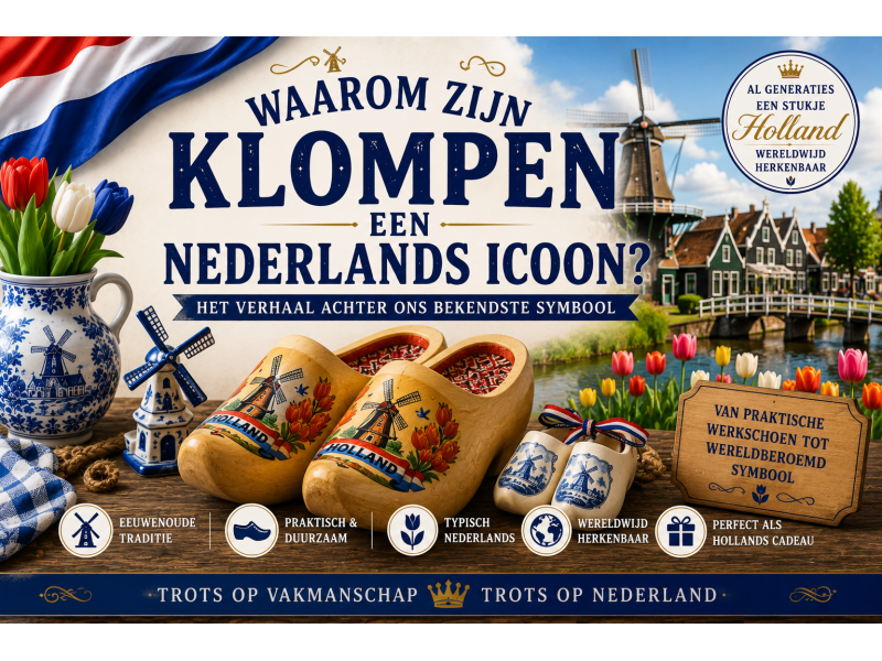 Waarom zijn klompen een Nederlands icoon? | De geschiedenis van klompen