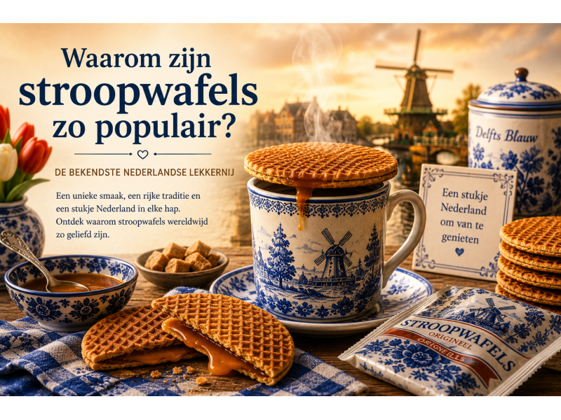 Waarom zijn stroopwafels zo populair? | De bekendste Nederlandse lekkernij