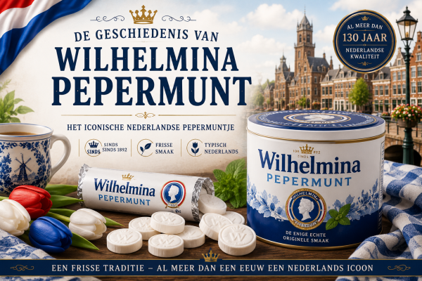 Wilhelmina Pepermunt | De geschiedenis van Nederlands bekendste pepermunt